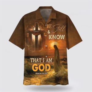 Christian Hawaiian Shirt, Bible Verse Be…