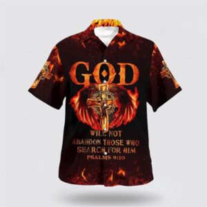 Christian Hawaiian Shirt, Bible Verse God…