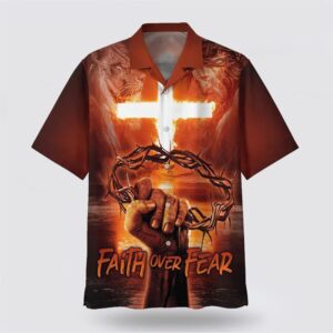 Christian Hawaiian Shirt, Crown Of Thorns…