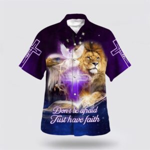 Christian Hawaiian Shirt, Don’t Be Afraid…