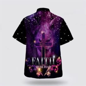 Faith Over Fear Hawaiian Shirt The Lion Cross Hawaiian Shirts For Men Christian Hawaiian Shirt Religious Aloha Shirt 2 n4nnig.jpg