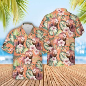 Farm Hawaiian Shirt, Beefmaster Summer Happiness…