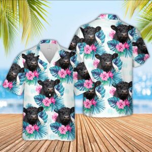 Farm Hawaiian Shirt, Belted Galloway Foot…