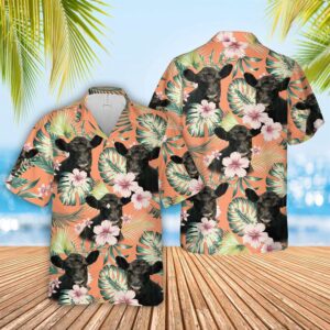 Farm Hawaiian Shirt, Belted Galloway Summer…