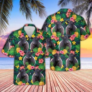 Farm Hawaiian Shirt, Belted Galloway Summer…