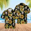 Farm Hawaiian Shirt, Belted Galloway Sunflower Hawaiian Shirt 2023, Animal Hawaiian Shirt