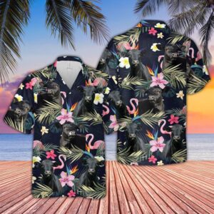 Farm Hawaiian Shirt, Black Angus And…