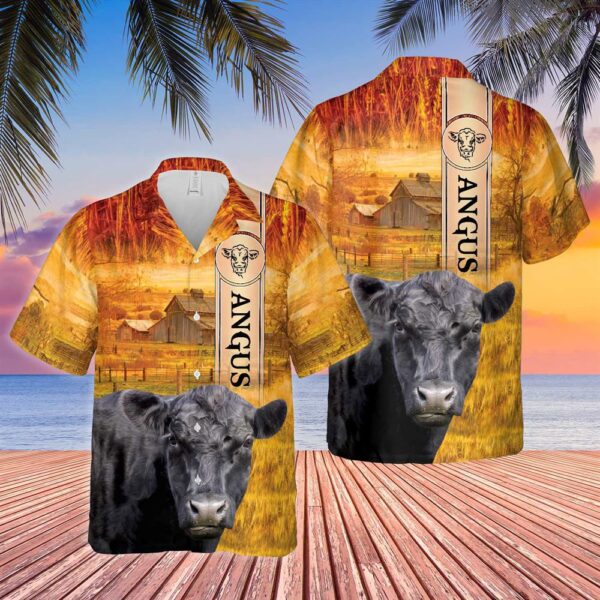 Farm Hawaiian Shirt, Cattle Breed All Printed 3D Hawaiian Shirt, Animal Hawaiian Shirt