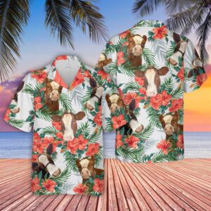 Farm Hawaiian Shirt, Cattle Of Annalea…