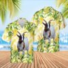 Farm Hawaiian Shirt, Corn Farm Goat All Over Printed 3D Hawaiian Shirt, Animal Hawaiian Shirt