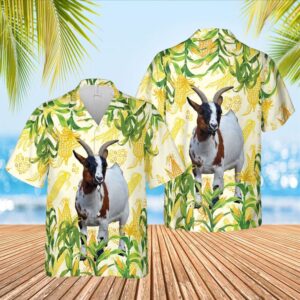 Farm Hawaiian Shirt, Corn Farm Goat…