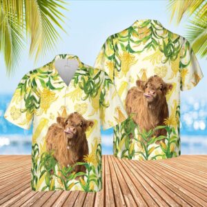 Farm Hawaiian Shirt, Corn Farm Highlands…