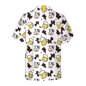 Farm Hawaiian Shirt Cow And Beer Mug Seamless Pattern Cow All Printed 3D Hawaiian Shirt Animal Hawaiian Shirt 2 oltkqp.jpg