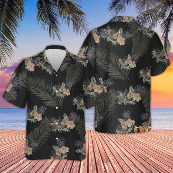 Farm Hawaiian Shirt, Customized Flower Pattern 01 Trucker 3D Hawaiian Shirt, Animal Hawaiian Shirt