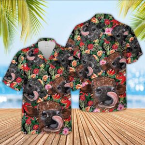 Farm Hawaiian Shirt, Detex Cow And…