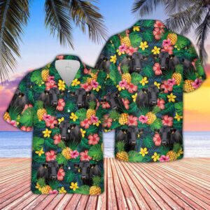 Farm Hawaiian Shirt, Dexter Summer Pattern…