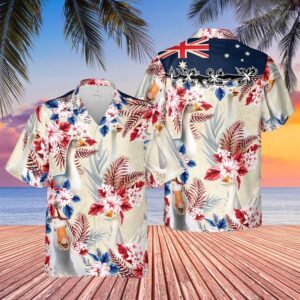 Farm Hawaiian Shirt, Goose Australian Flag…