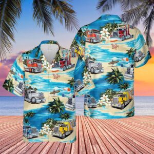 Farm Hawaiian Shirt, Hawaiian Theme Truck…