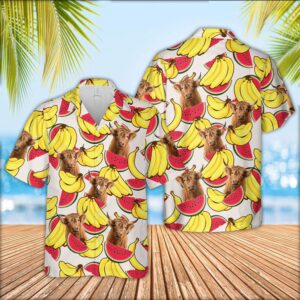 Farm Hawaiian Shirt, Highland Face Fruit…