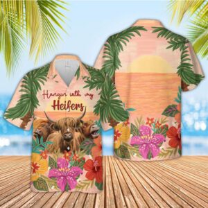 Farm Hawaiian Shirt, Highland Hangin With…