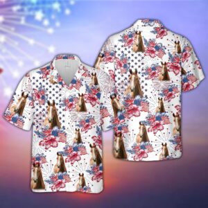 Farm Hawaiian Shirt, Horse Us Flag…