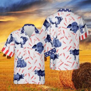 Farm Hawaiian Shirt, Independence Day Fire…