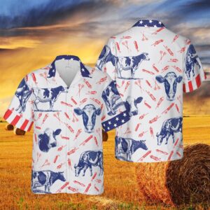 Farm Hawaiian Shirt, Independence Day Fire…