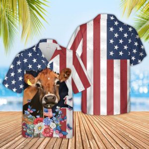 Farm Hawaiian Shirt, Jersey 4Th Of…