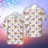 Farm Hawaiian Shirt, Jersey American Flag And Firework Pattern Hawaiian Shirt, Summer Gift, Animal Hawaiian Shirt