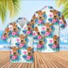 Farm Hawaiian Shirt, Jersey Foot Sign Pattern 3D Hawaiian Shirt, Animal Hawaiian Shirt