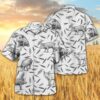 Farm Hawaiian Shirt, Pig Pattern All…
