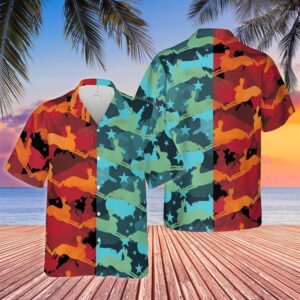 Farm Hawaiian Shirt, Rabbit Camo Hot…