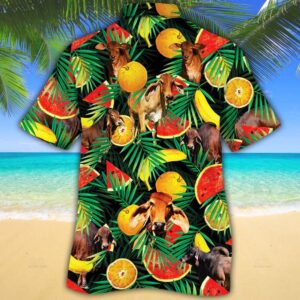 Farm Hawaiian Shirt Red Brahman Cattle Tropical Fruits All Over Printed 3D Hawaiian Shirt Animal Hawaiian Shirt 2 eykhhv.jpg