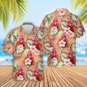 Farm Hawaiian Shirt, Rooster Summer Happiness…