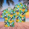 Farm Hawaiian Shirt, Speakle Park Banana Pattern 3D Hawaiian Shirt, Animal Hawaiian Shirt