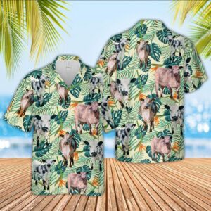 Farm Hawaiian Shirt, Speakle Park Green…