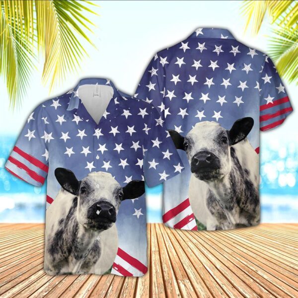 Farm Hawaiian Shirt, Speakle Park Star Pattern Customized Name 3D Hawaiian Shirt, Animal Hawaiian Shirt