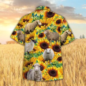 Farm Hawaiian Shirt Sunflower Sheep All Printed 3D Hawaiian Shirt Animal Hawaiian Shirt 2 wlptpo.jpg