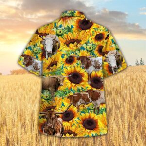 Farm Hawaiian Shirt Sunflower Tx Longhorn Cattle All Printed 3D Hawaiian Shirt Animal Hawaiian Shirt 2 wxvgi0.jpg