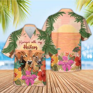 Farm Hawaiian Shirt, Triple Jersey Hawaiian…