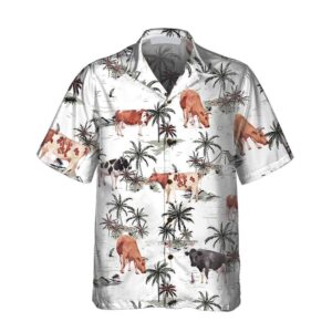 Farm Hawaiian Shirt, Tropical Island And…