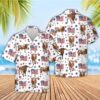 Farm Hawaiian Shirt, Tx Longhorn American Flag Pattern Hawaiian Shirt For Kids, Animal Hawaiian Shirt