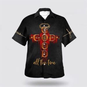 Christian Hawaiian Shirt, God All The…