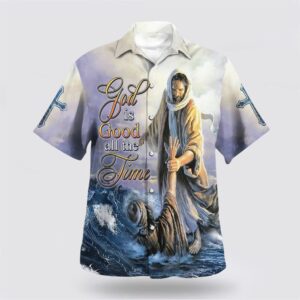 Christian Hawaiian Shirt, God Is Good…