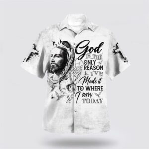 Christian Hawaiian Shirt, God Is The…