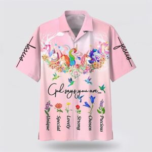 Christian Hawaiian Shirt, God Say You…