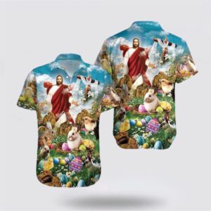 Jesus Hawaiian Shirt, Happy Easter Jesus…