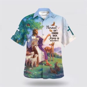 Christian Hawaiian Shirt, Jesus And The…