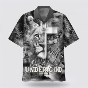 Christian Hawaiian Shirt, Jesus And The…