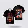 Jesus Hawaiian Shirt, Jesus Child Of God Religious Christian Cross Hawaiian Shirt, Religion Hawaiian Shirt
